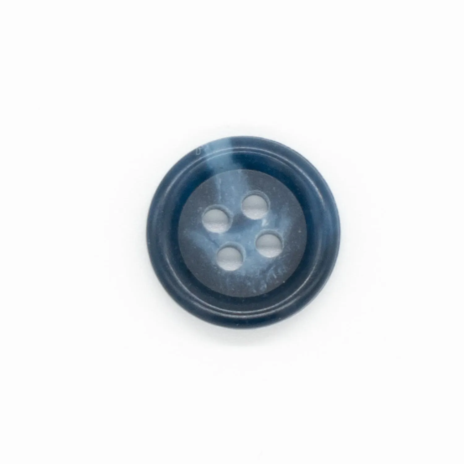 4 Hole Resin Horn Matte Centre Button