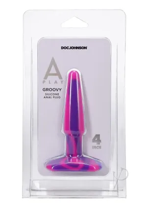 A-play Groovy Anal Plug 4 Fuchsia