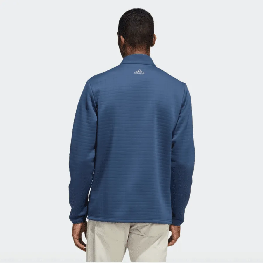 Adidas Water Repellent 1/4 Zip Pullover - Navy