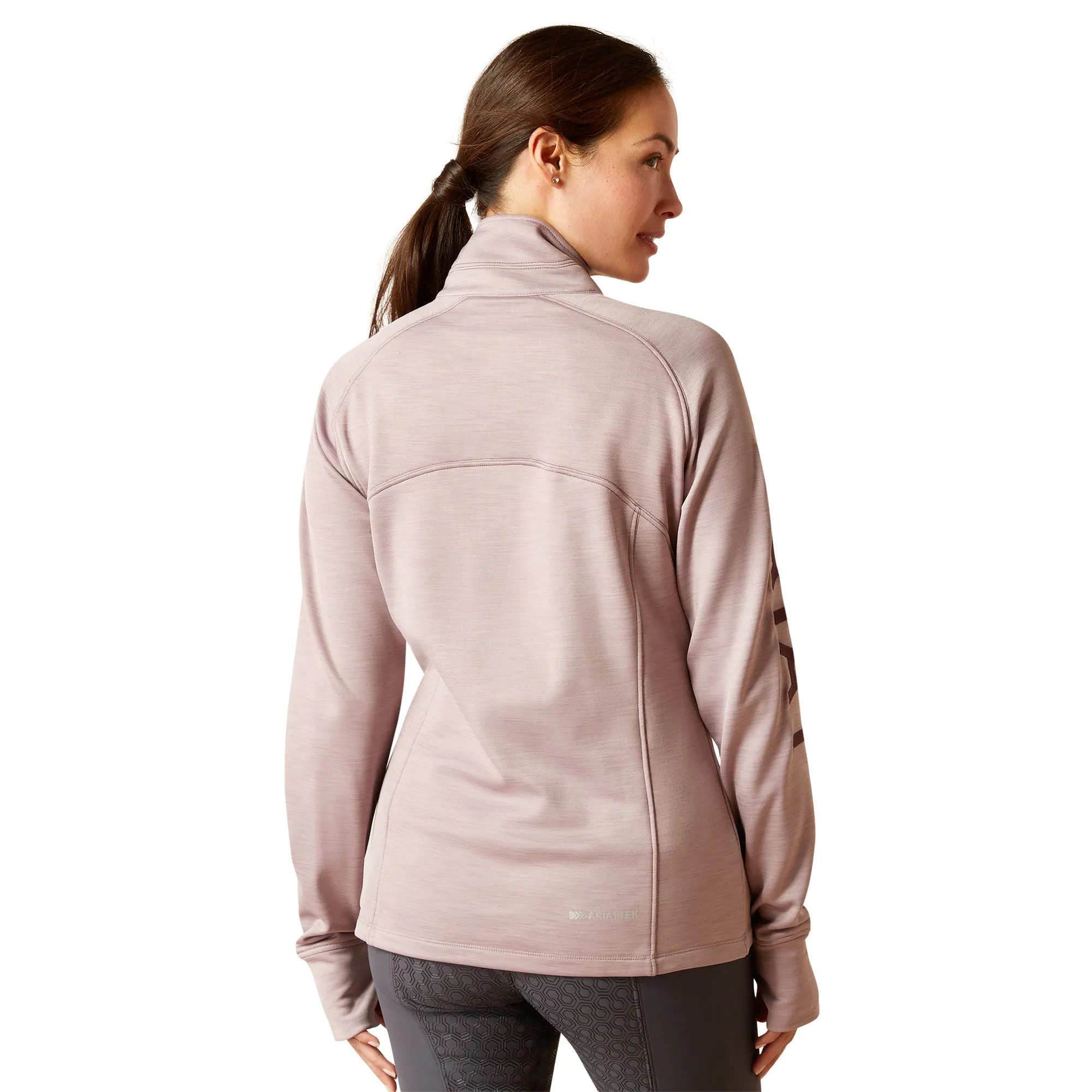 Ariat Ladies Tek Team 1/2 Zip Quail Sweatshirt 10046802