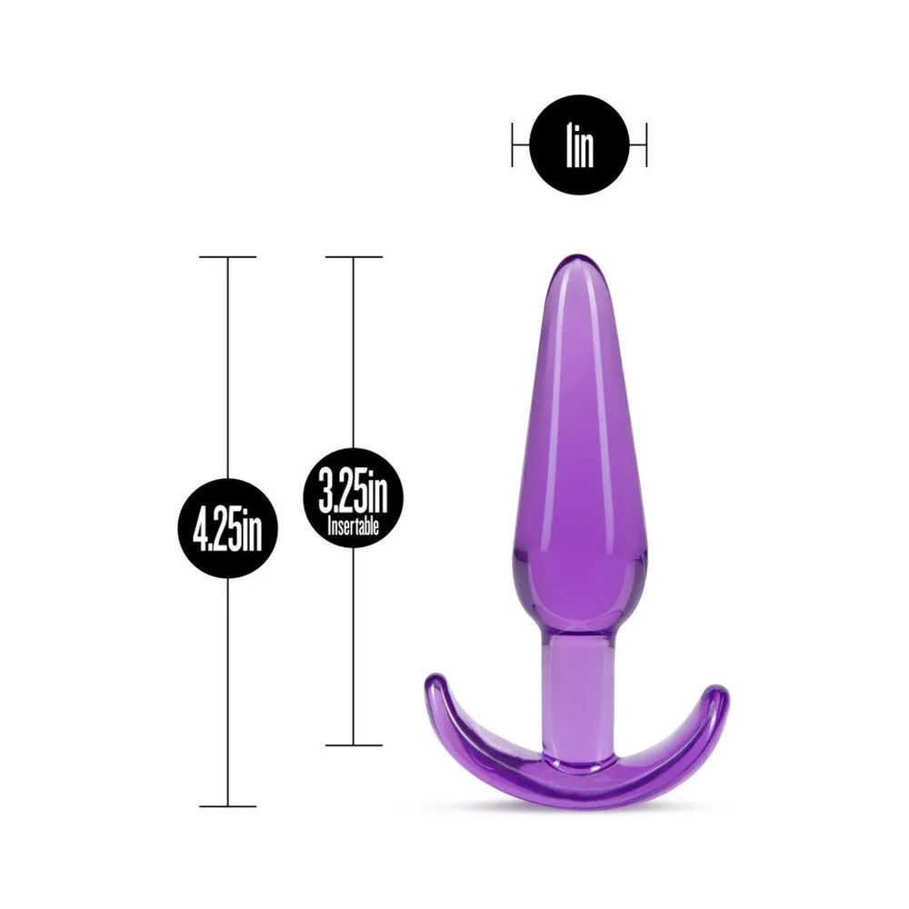 Blush B Yours Slim Anal Plug Purple