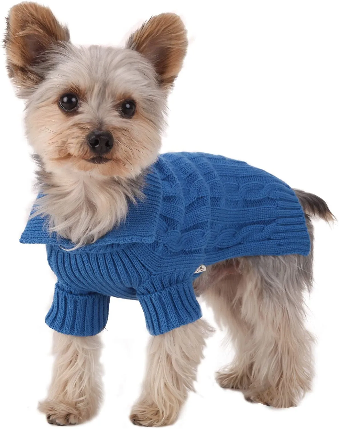 Camel Aran Dog Sweater