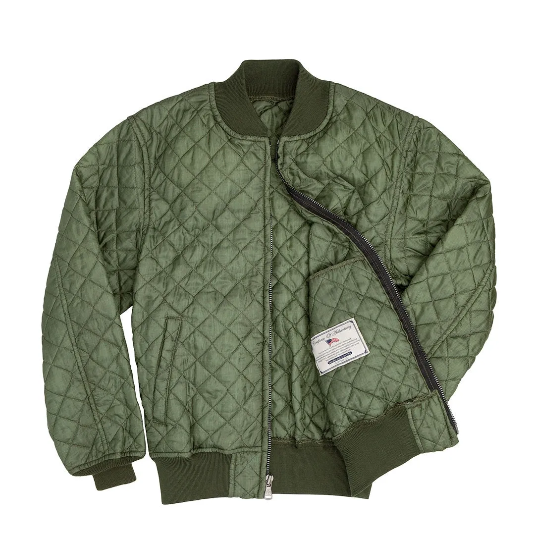 Diamond Quilted Bomber Jacket Z24Y009