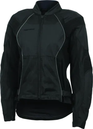 FIRSTGEAR Reflex Mesh Jacket Black - Women Medium