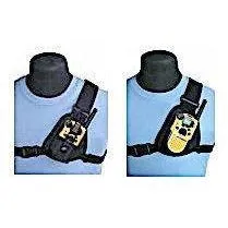 (FRS) Radio Chest Harness with Velcro Pouch