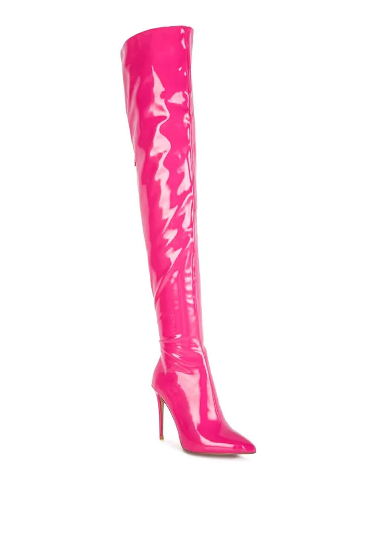 Glamorous Stiletto Knee-High Fashion Boots