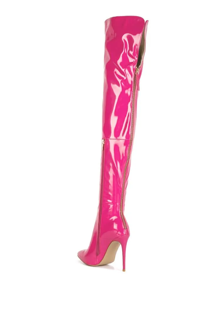 Glamorous Stiletto Knee-High Fashion Boots