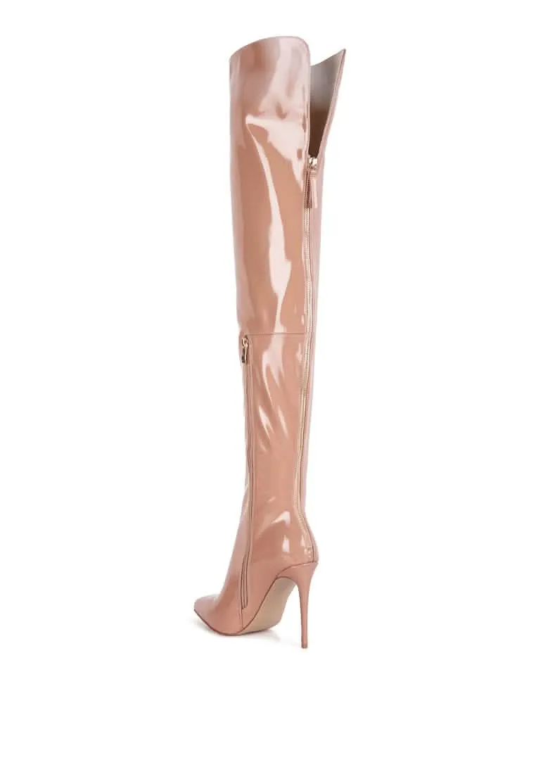 Glamorous Stiletto Knee-High Fashion Boots