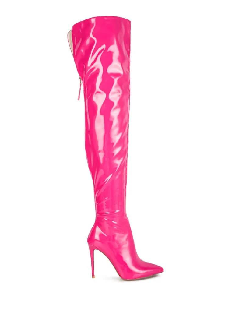 Glamorous Stiletto Knee-High Fashion Boots