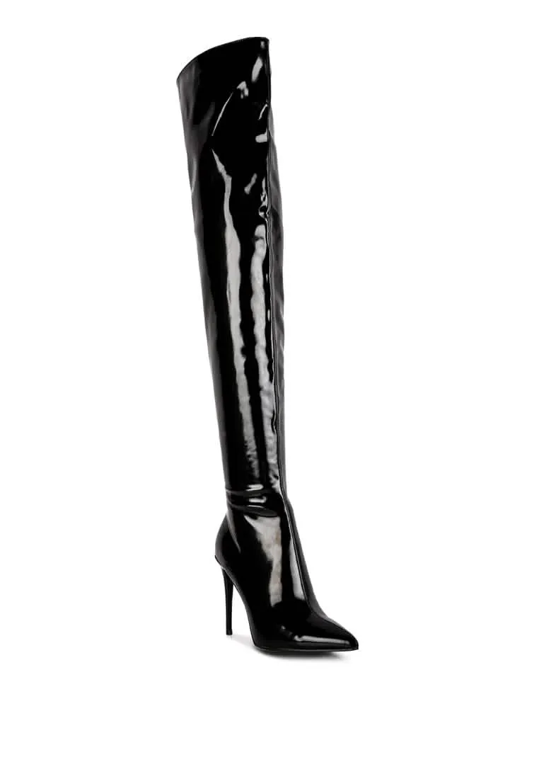 Glamorous Stiletto Knee-High Fashion Boots