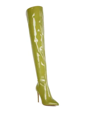 Glamorous Stiletto Knee-High Fashion Boots