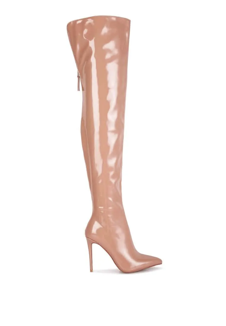 Glamorous Stiletto Knee-High Fashion Boots