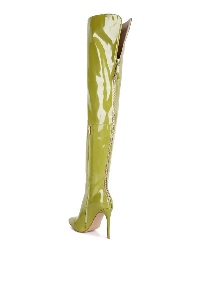 Glamorous Stiletto Knee-High Fashion Boots