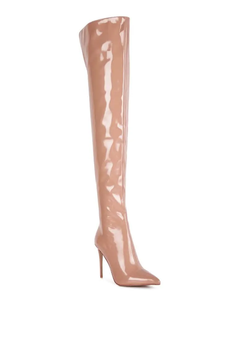 Glamorous Stiletto Knee-High Fashion Boots