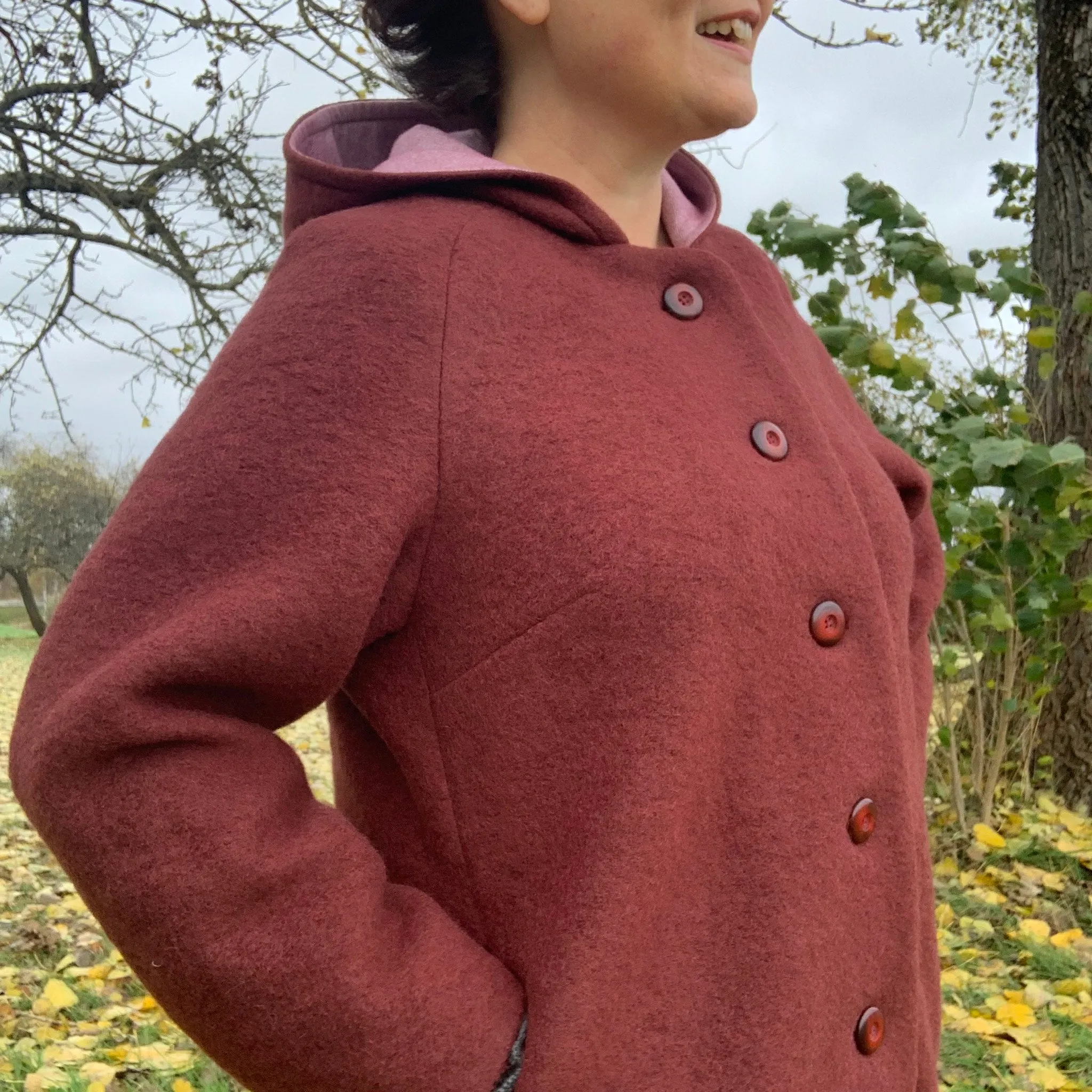 Grove Coat Sewing Pattern - Women's/Curved Fit