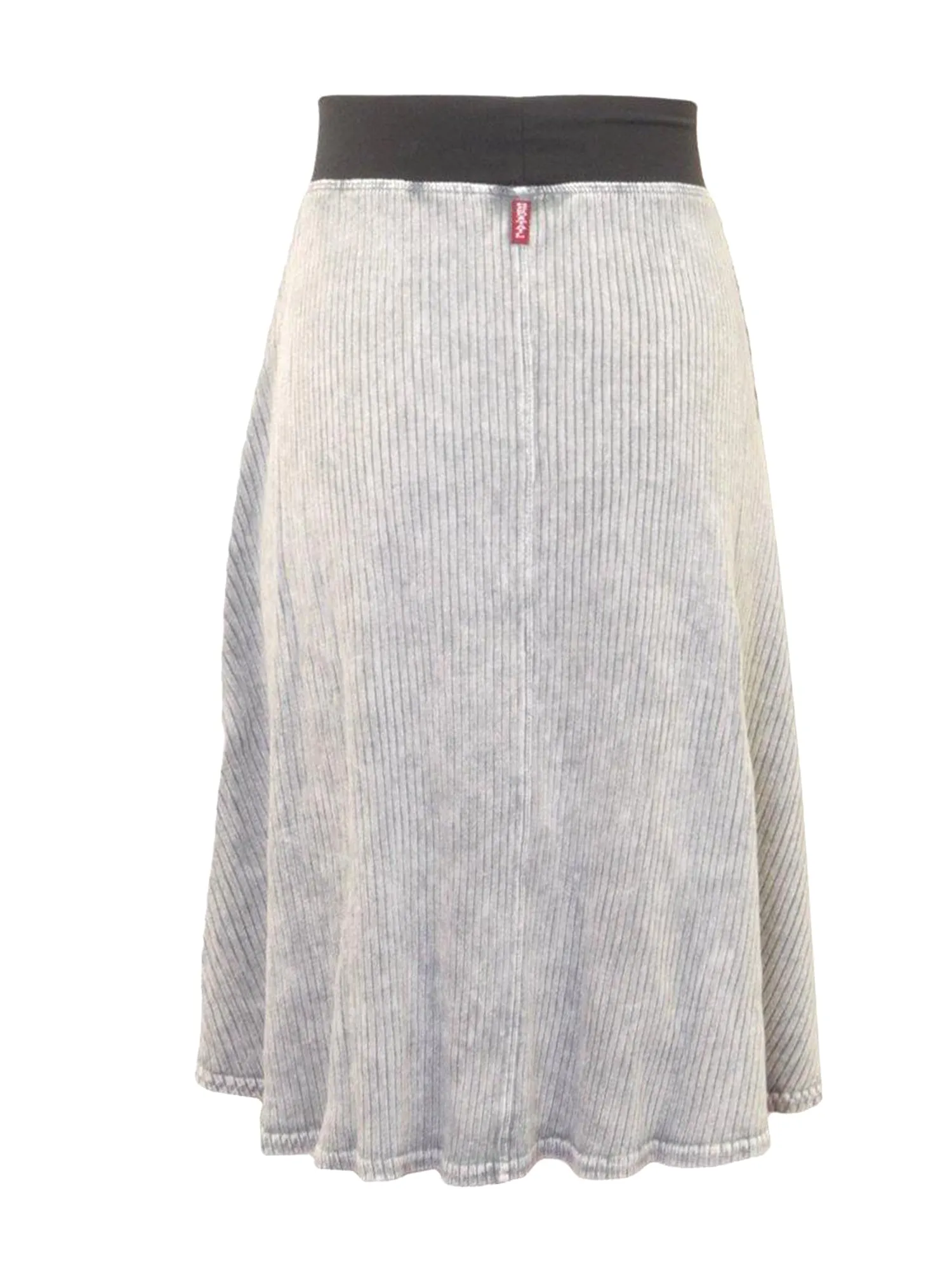 Hard Tail Wide Ribbed Skater Skirt CMR-04