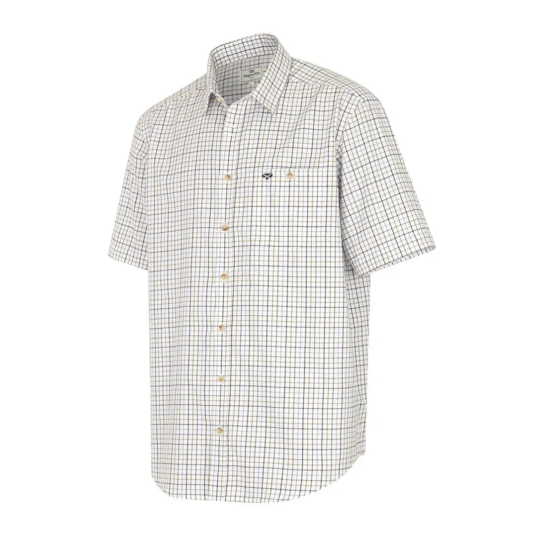 Hoggs Of Fife Kessock Tattersall Short Sleeve Shirt