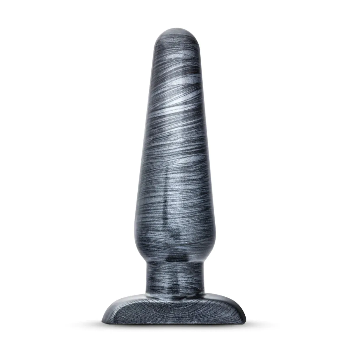 Jet Carbon Metallic Black 6.5-Inch Anal Plug