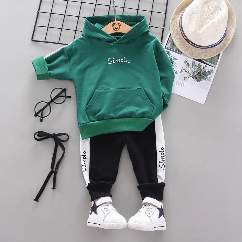 Kids Hooded Toddler Tracksuit