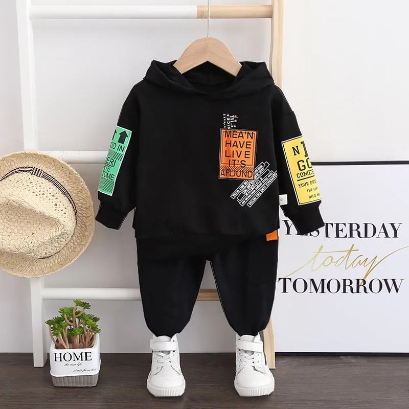 Kids Hooded Toddler Tracksuit