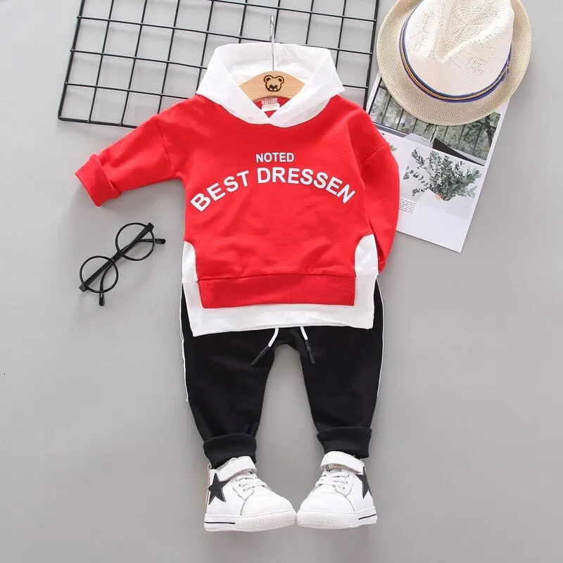 Kids Hooded Toddler Tracksuit