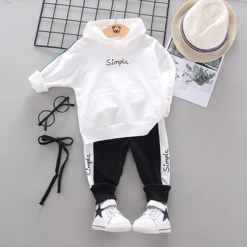 Kids Hooded Toddler Tracksuit