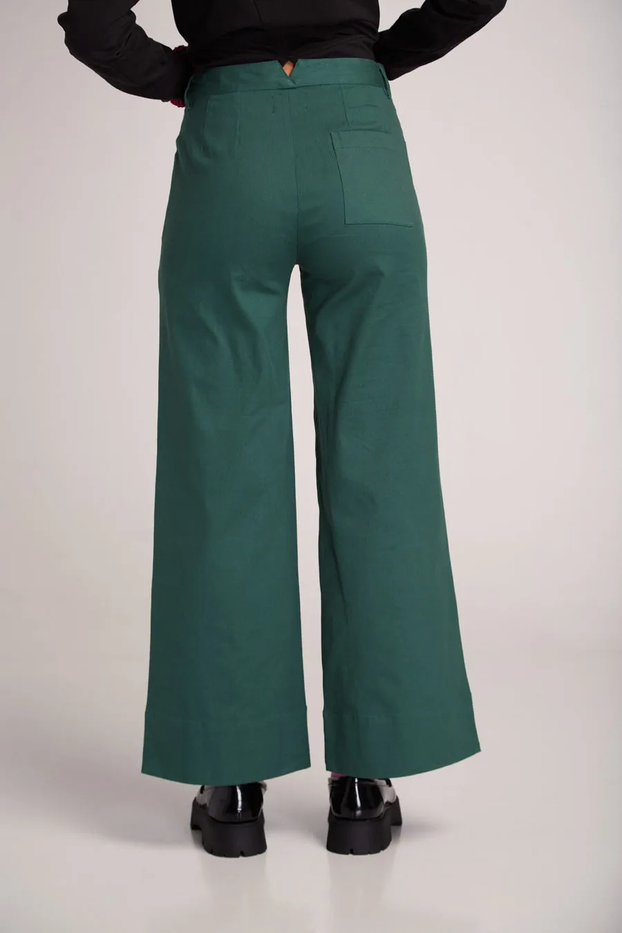 LAST ONE in XL - Lires Pants Twill - Green