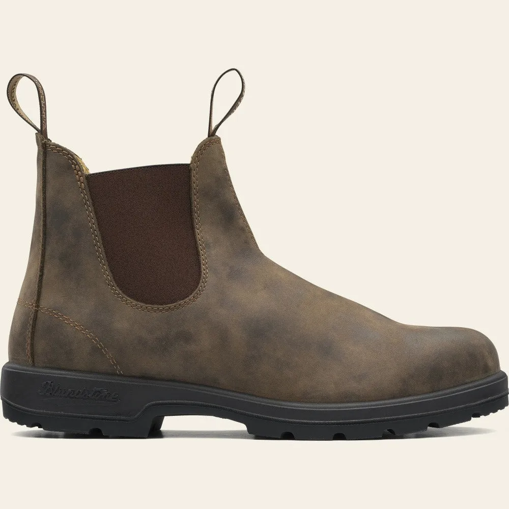 Men's Blundstone 585 Chelsea Boot in Rustic Brown