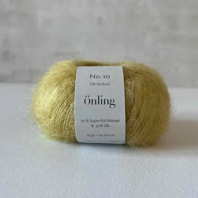 Önling No 10: Luxurious and exquisite silk mohair