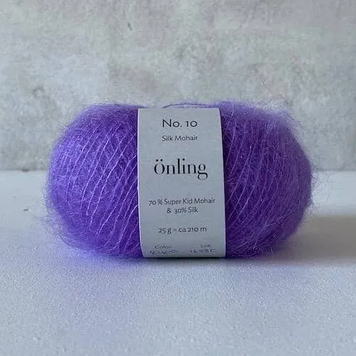 Önling No 10: Luxurious and exquisite silk mohair