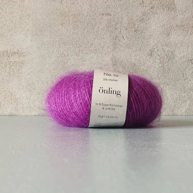 Önling No 10: Luxurious and exquisite silk mohair