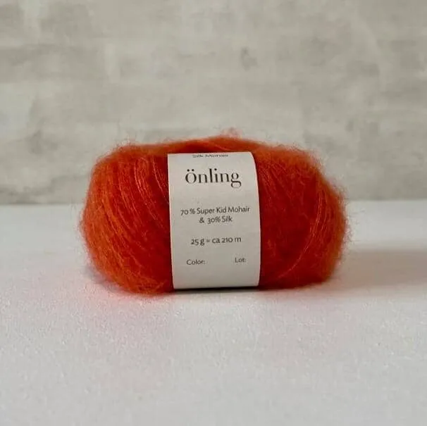 Önling No 10: Luxurious and exquisite silk mohair