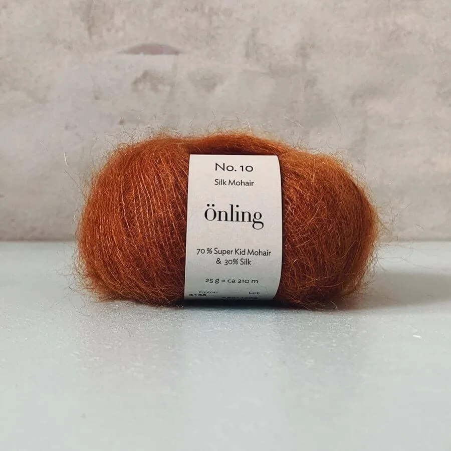 Önling No 10: Luxurious and exquisite silk mohair