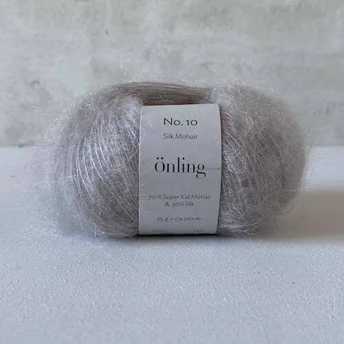 Önling No 10: Luxurious and exquisite silk mohair