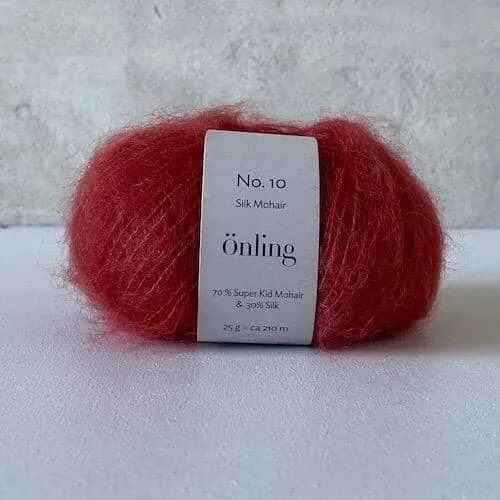 Önling No 10: Luxurious and exquisite silk mohair