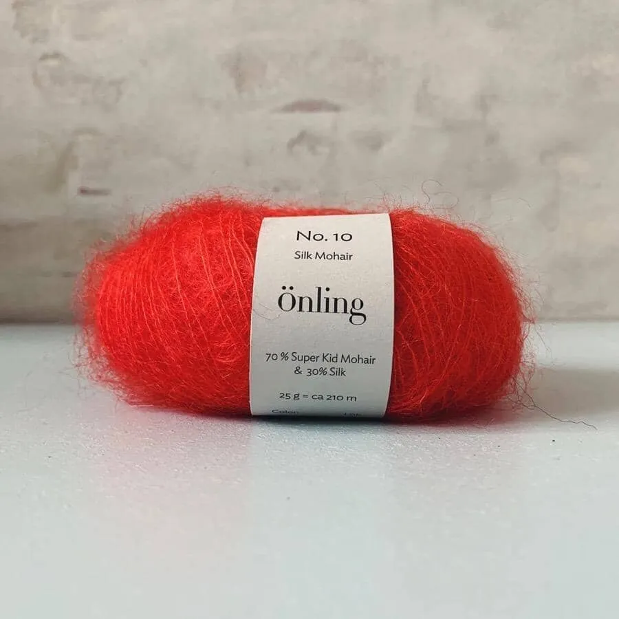 Önling No 10: Luxurious and exquisite silk mohair