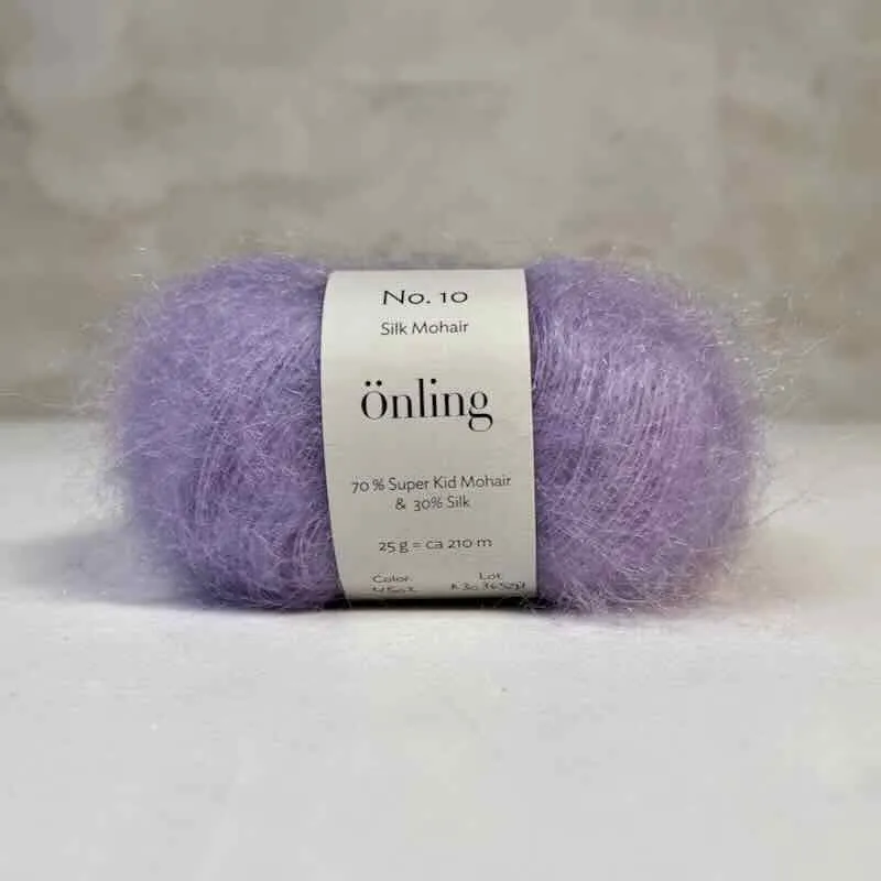 Önling No 10: Luxurious and exquisite silk mohair