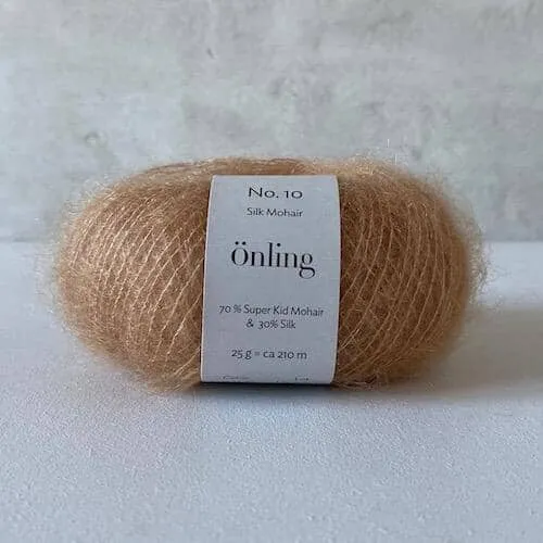 Önling No 10: Luxurious and exquisite silk mohair