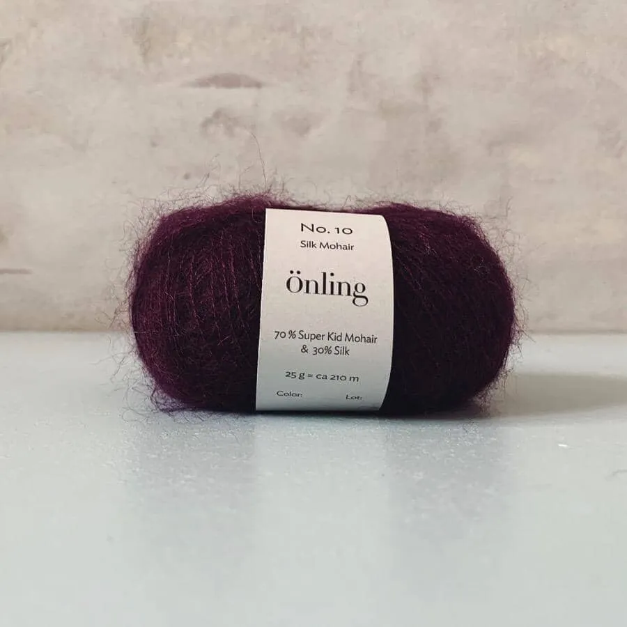 Önling No 10: Luxurious and exquisite silk mohair