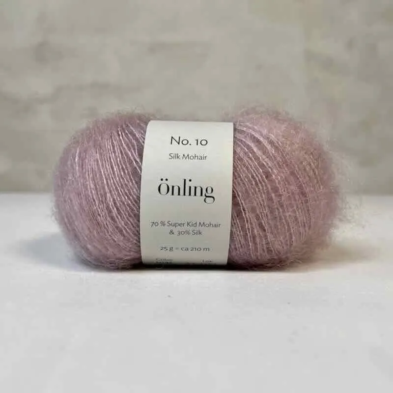 Önling No 10: Luxurious and exquisite silk mohair