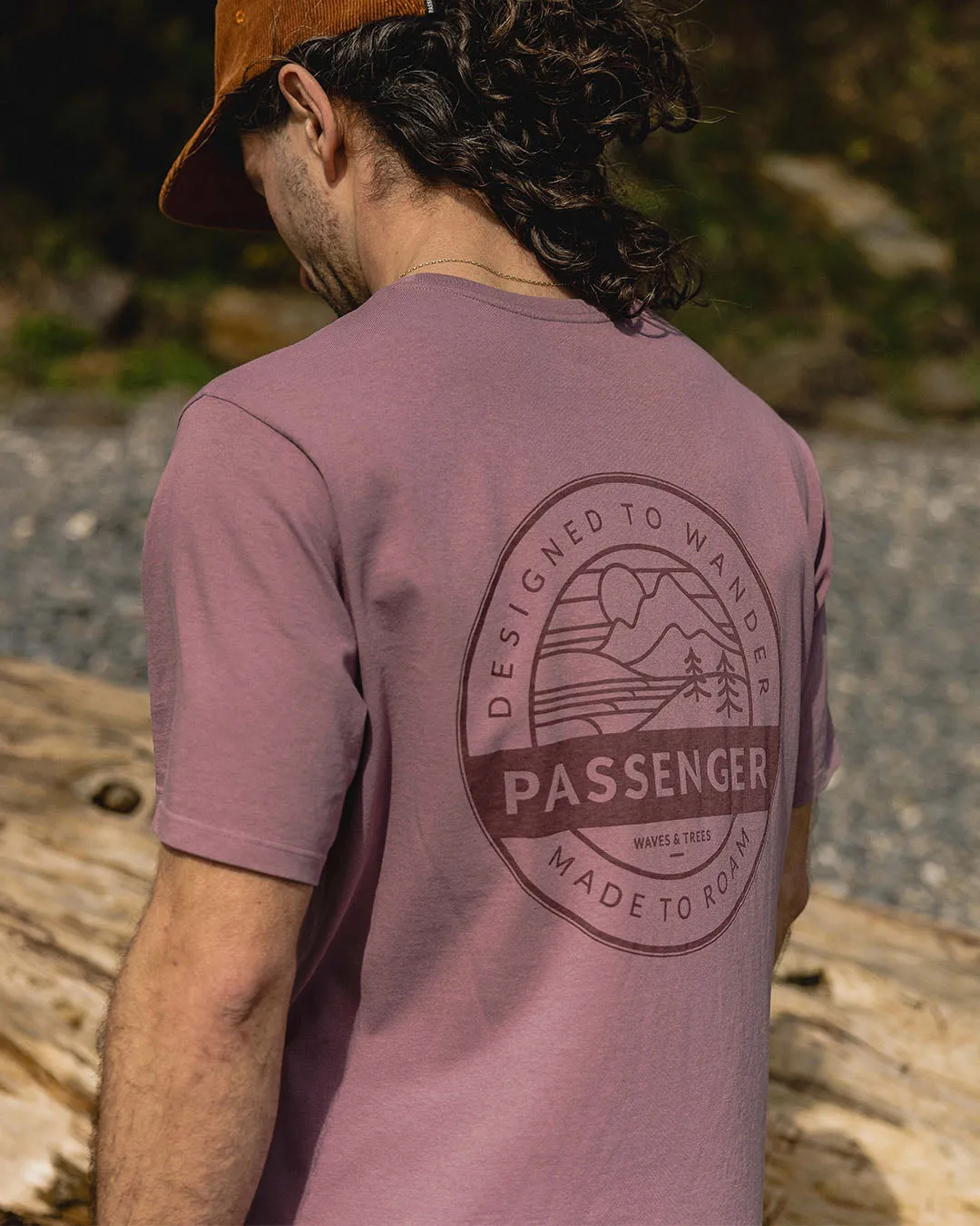 Odyssey Recycled Cotton T-Shirt - Grape