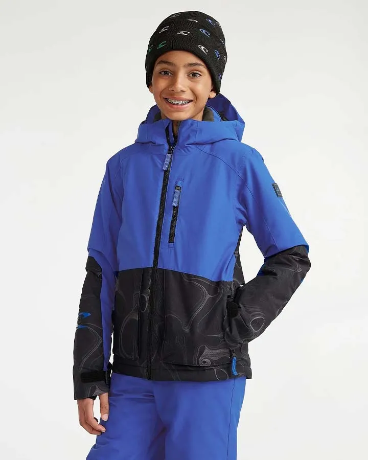 O'Neill Kids' Texture Jacket - Black Coding