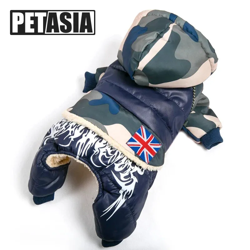 PETASIA Camo Dog Jacket