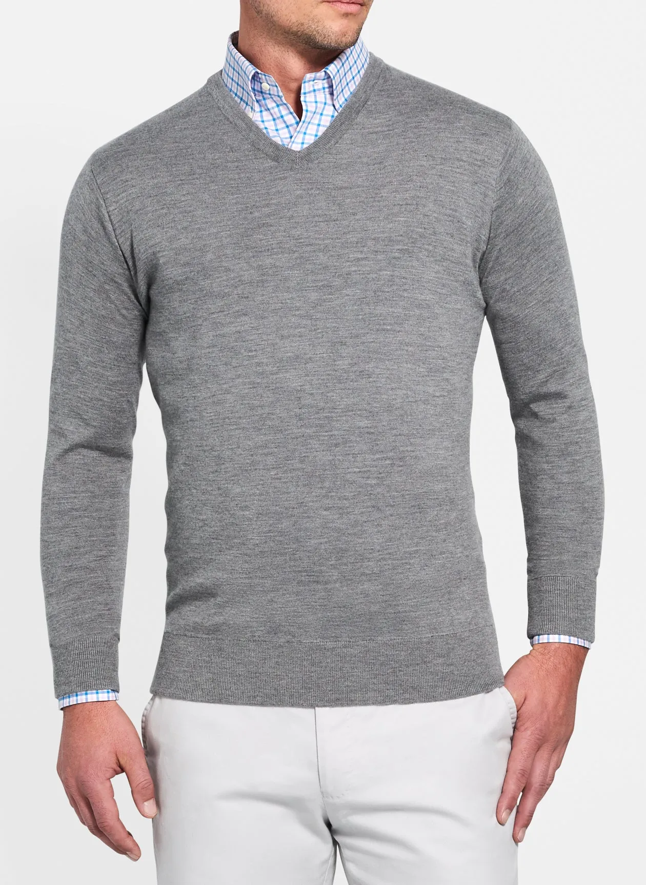 Peter Millar | Crown Comfort Cashmere V-Neck Sweater