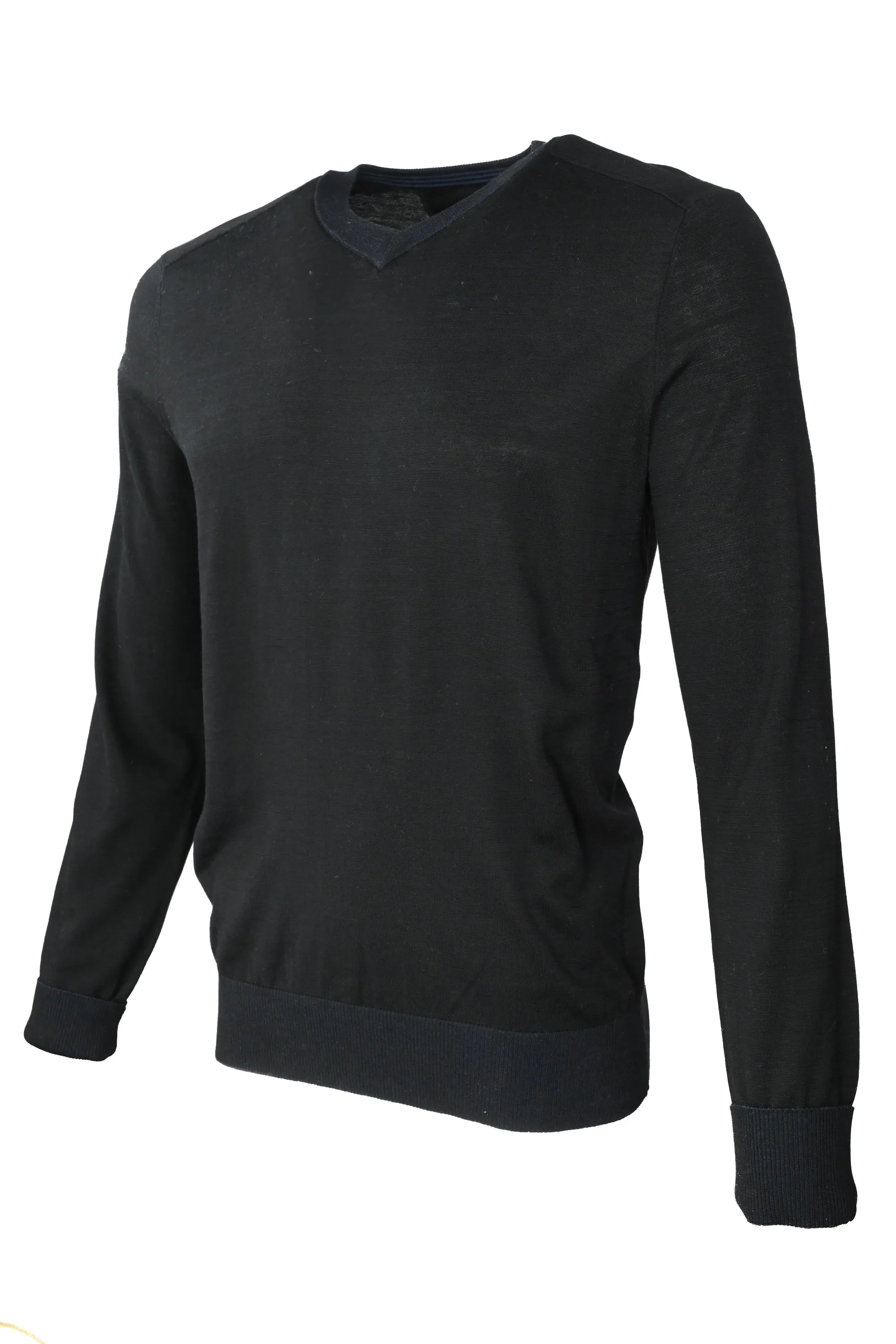 Raffi "The Ricky" V-neck Sweater Black