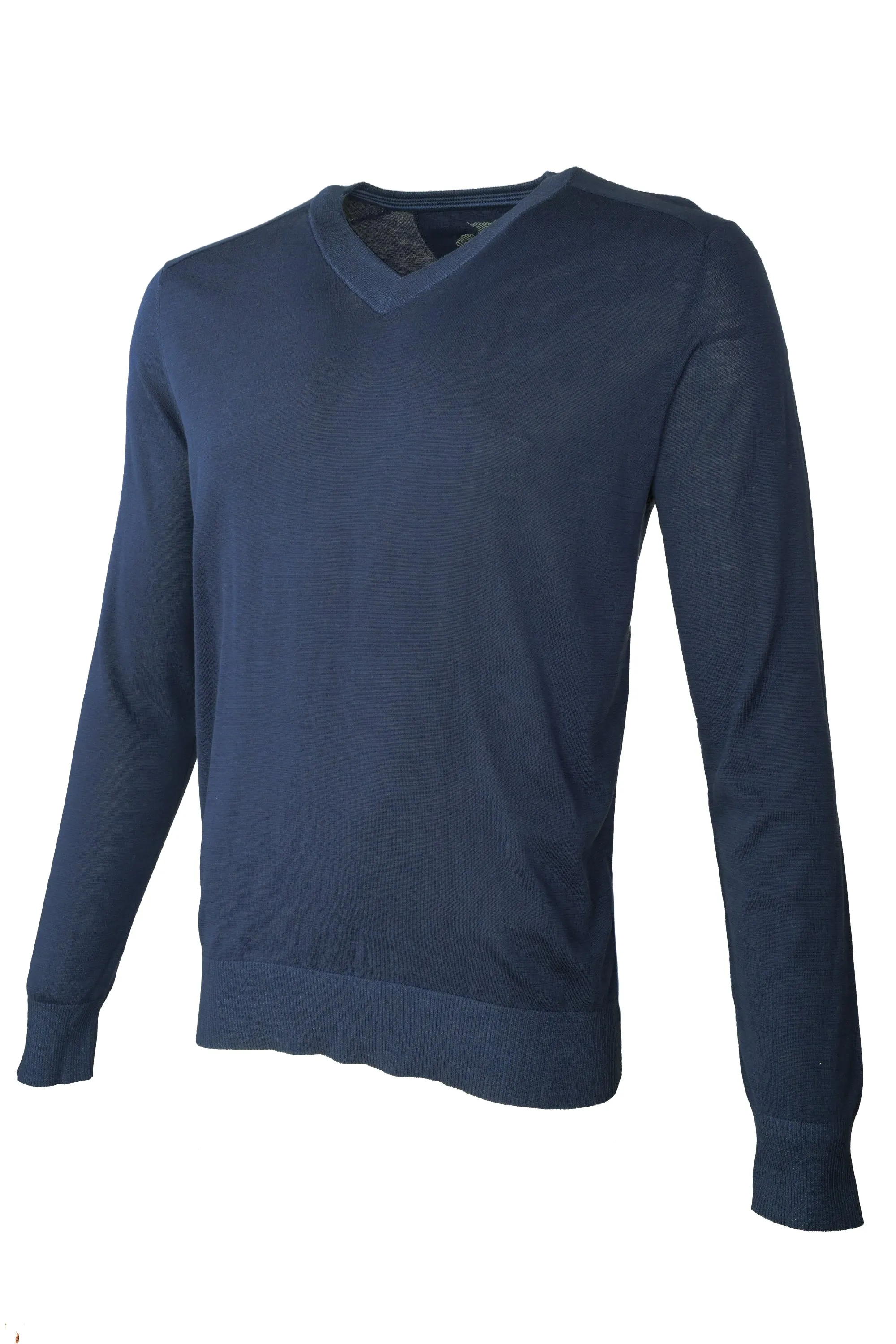 Raffi "The Ricky" V-neck Sweater Navy