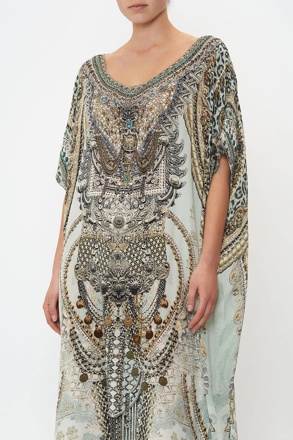 ROUND NECK KAFTAN FREE ESPIRITU