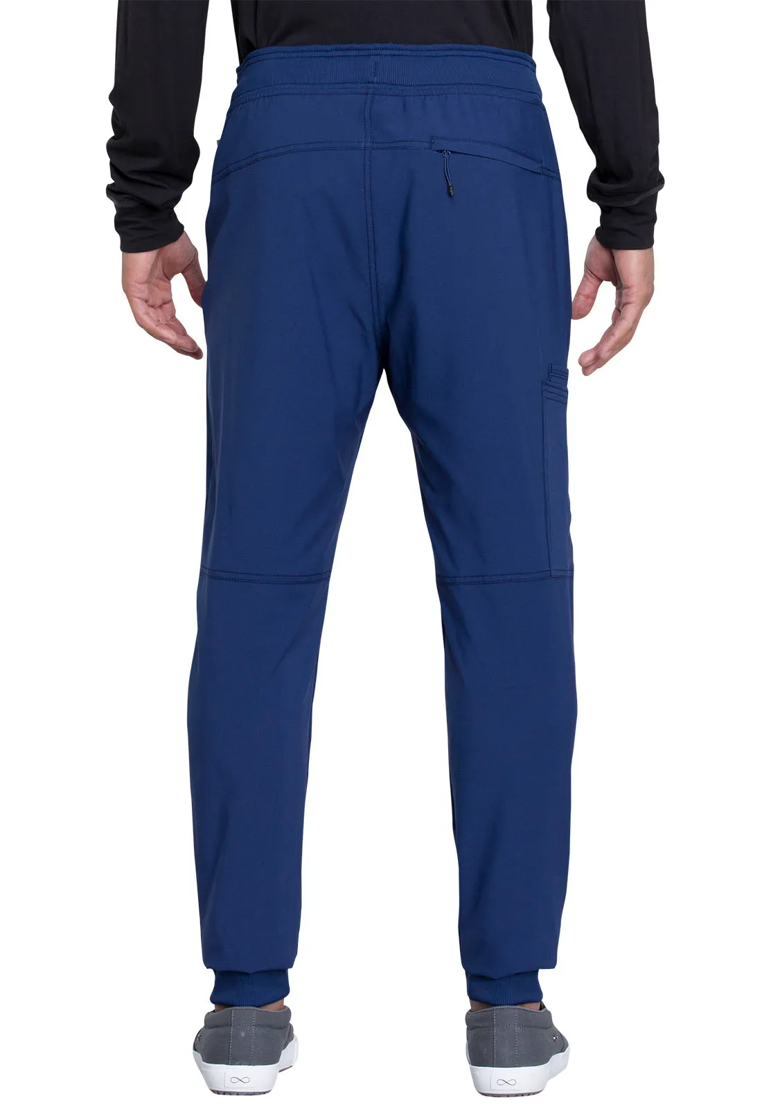 Scrub Pants - Cherokee Infinity Men's Mid Rise Jogger - Navy, CK004A