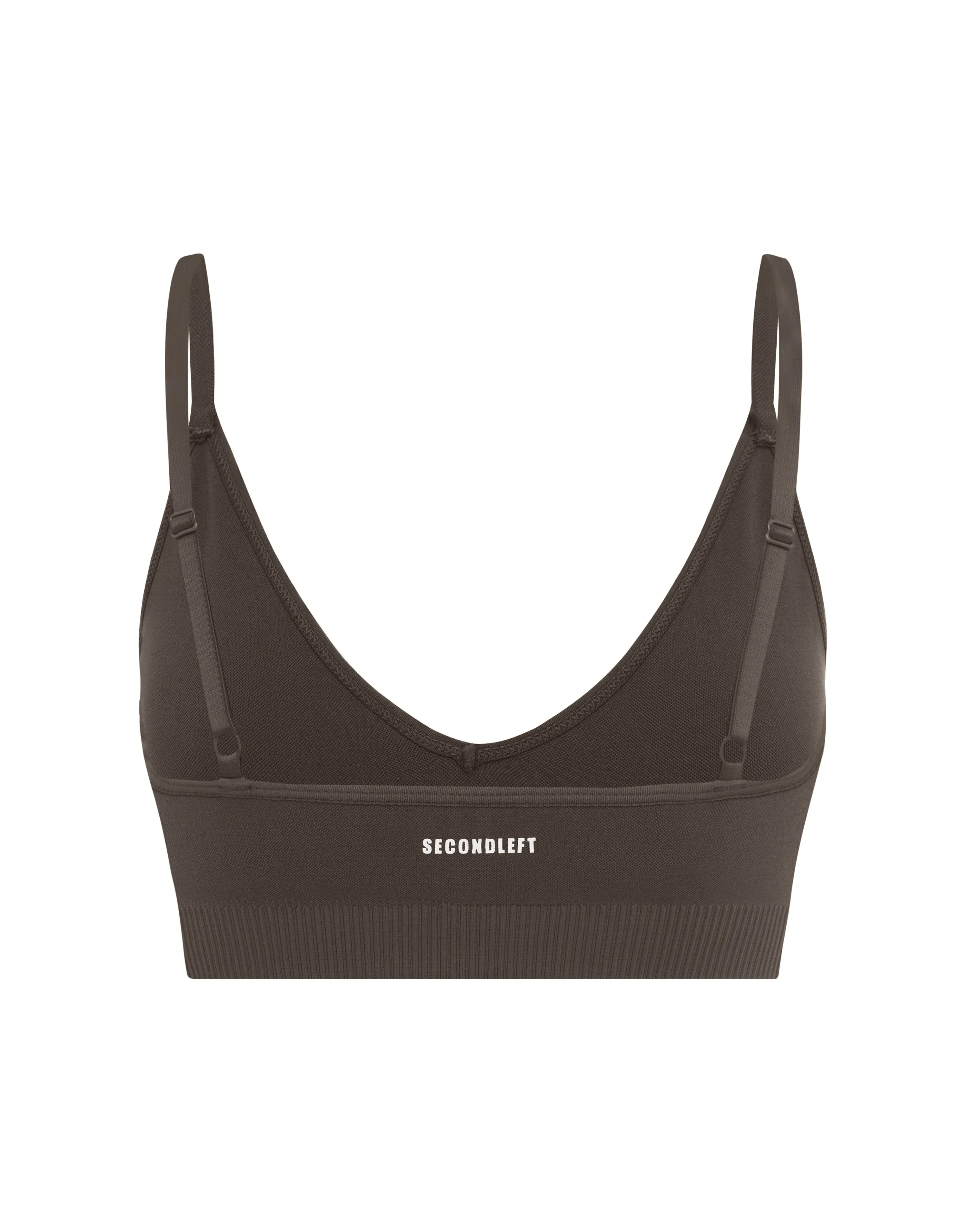 Seamless Base Bralette - Espresso