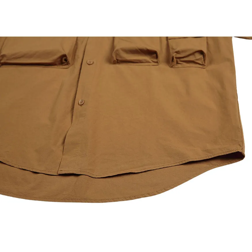 Simple Pocket Cargo Shirts